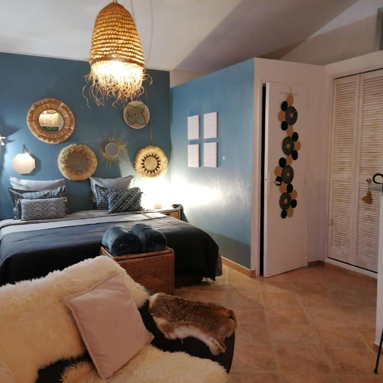 Studio au milieu d une oliveraie Le Mas de la huppe - Appartement 1 Chambre - 7