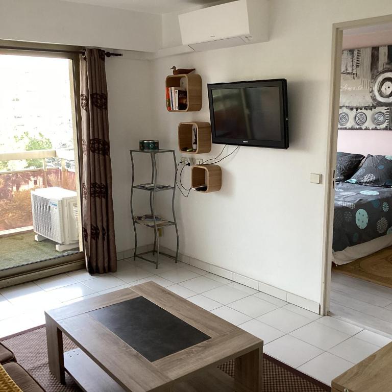 Appartement 2 pièces meublés à Juan Les Pins - Appartement - Vue sur Jardin - 3