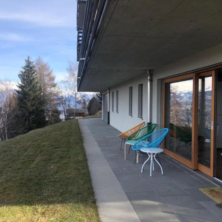 Joli appartement 2 pièces et demi tout confort, Balcon du Ciel NAX Mont-Noble - Apartment mit 2 Schlafzimmern - 14