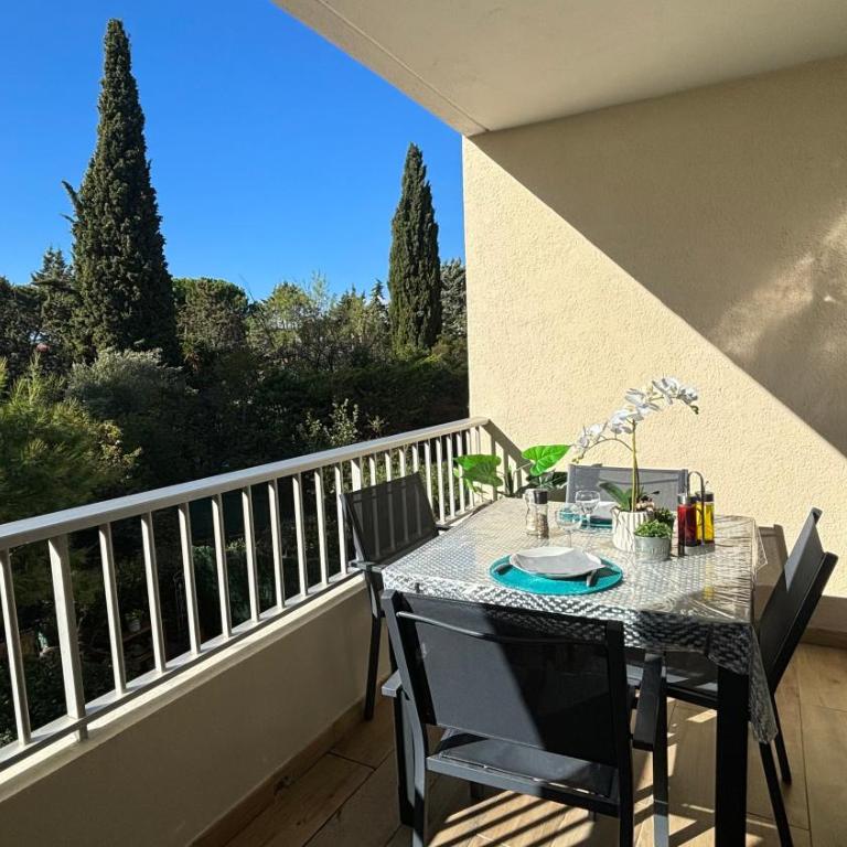 Proche Centre SANARY Studio climatisé 4 personnes - Studio with Terrace - 4