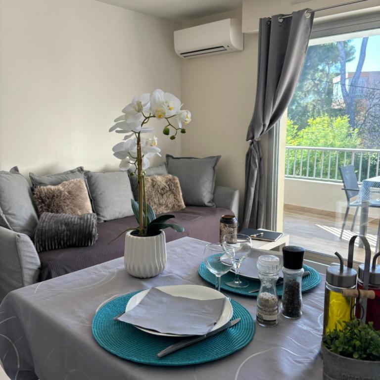 Proche Centre SANARY Studio climatisé 4 personnes - Studio with Terrace - 2