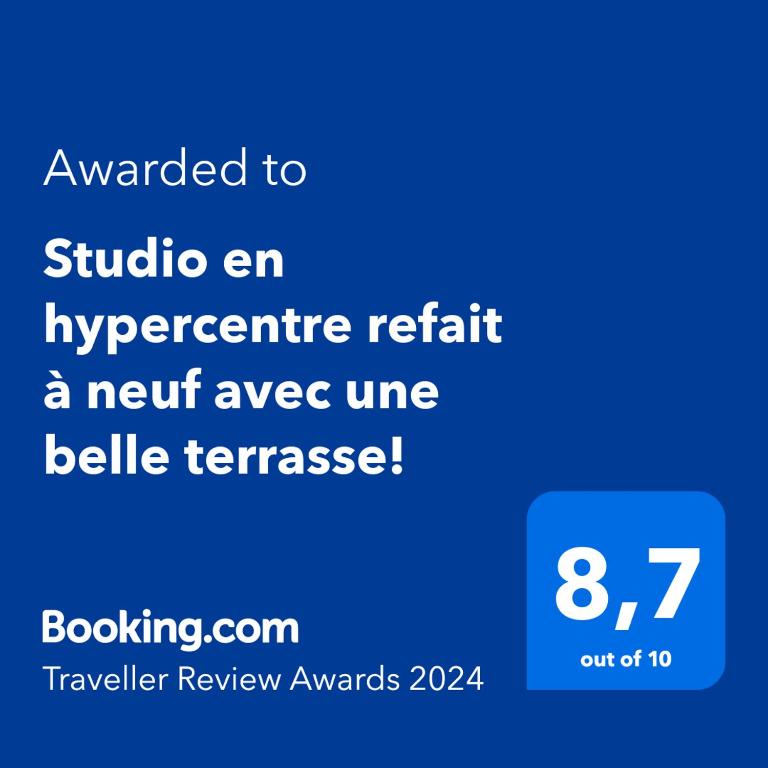 Studio en hypercentre refait à neuf en 2023 avec une belle terrasse! - Superior Studio - 15