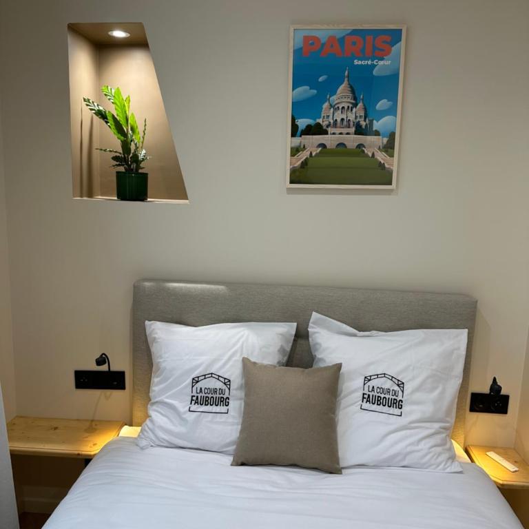 Les Chambres du Faubourg - Chambre Double avec Salle de Bains Privative - 6