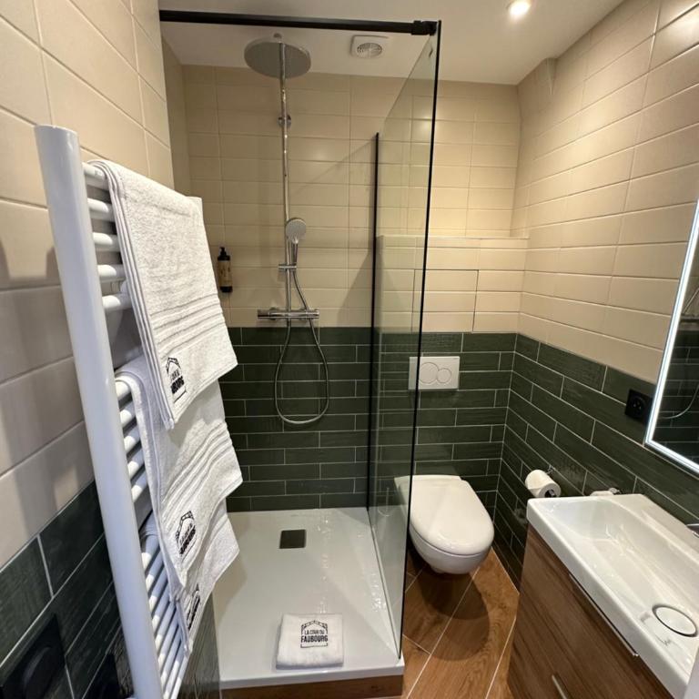 Les Chambres du Faubourg - Chambre Double avec Salle de Bains Privative - 8