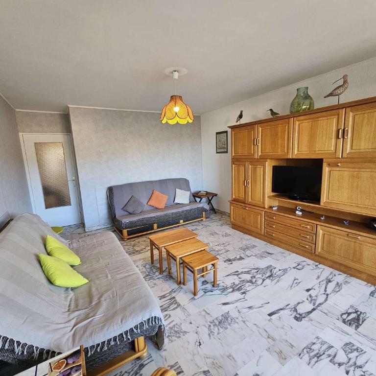 Au coeur du village,6 couchages, parking, terrasse - Appartement 1 Chambre - 5