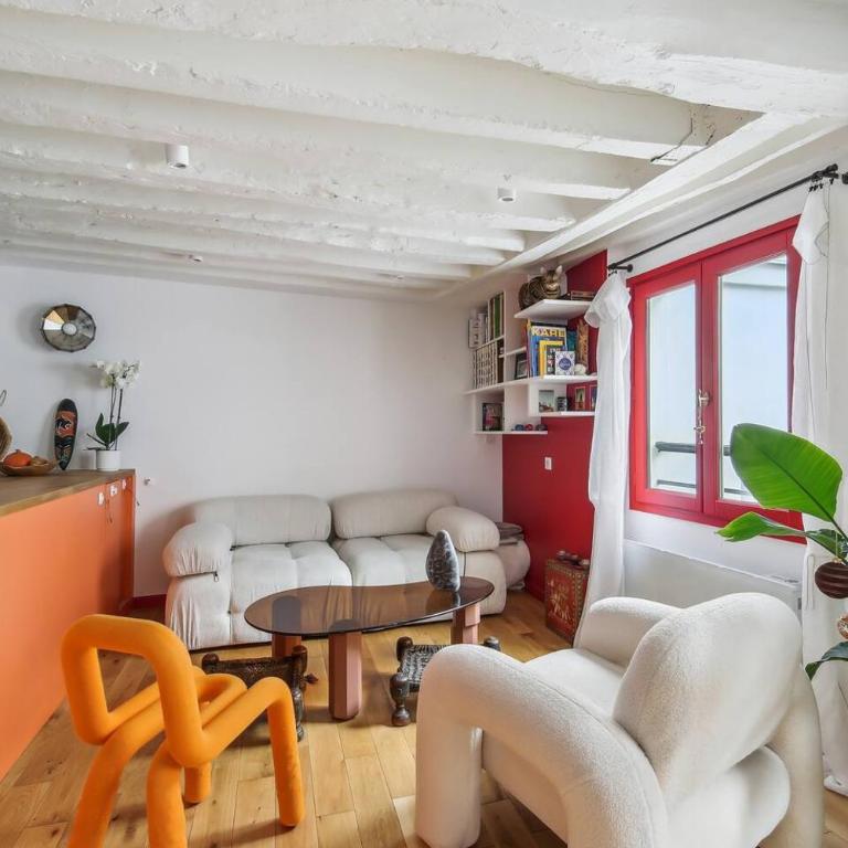 Charming marais flat - Apartamento de 1 dormitorio - 1