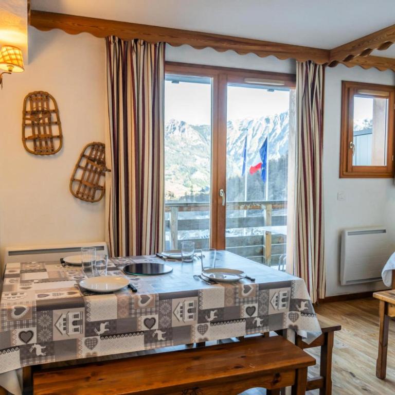 Résidence Les Hauts De Preclaux - Charmant 2 pièces au coeur des Orres 1800 MAE-9131 - Apartment - 4