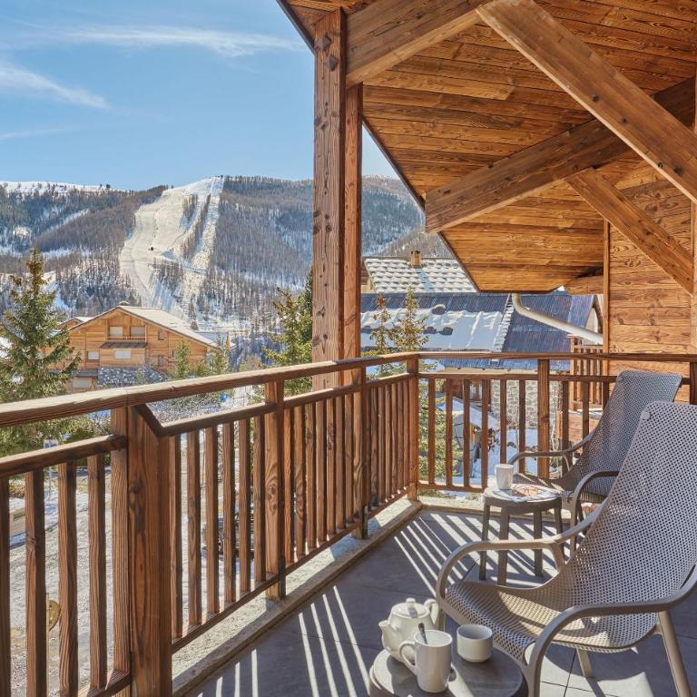 Résidence Odalys Le Mont d'Auron - Appartement 2 Chambres avec Vue sur la Montagne - 1
