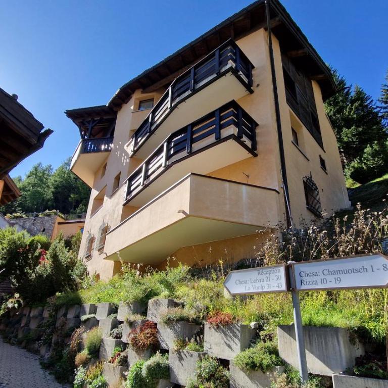 Chesa Bellaval, Haus la Vuolp 2-Zimmer-Dachwohung - Apartment mit 1 Schlafzimmer - 42