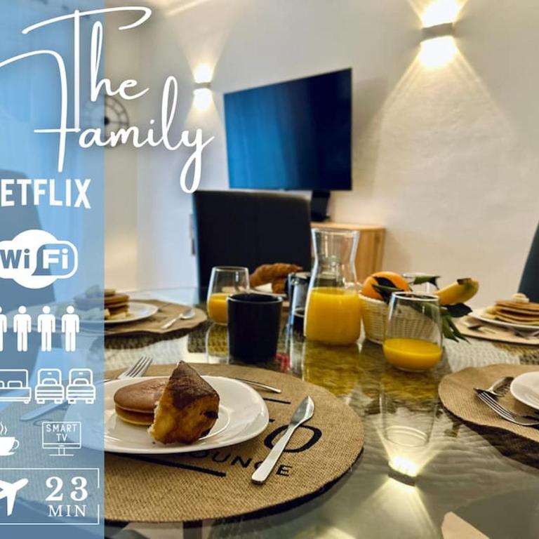 #The Family moderne et Charme WIFI - TV 4per - Appartement 3 Chambres - 1