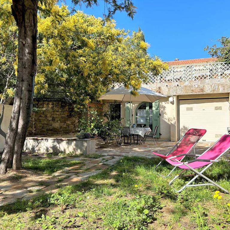 Studio 2 couchages avec jardin à Bormes-les-Mimosas - FR-1-251-583 - Appartement - 9