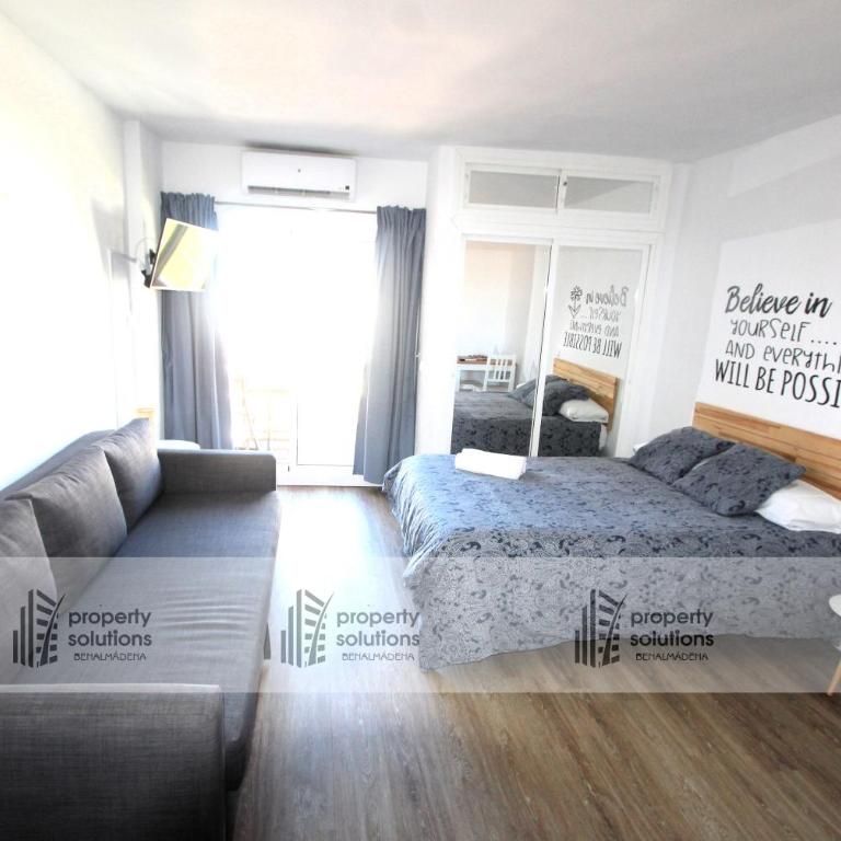 801 Estudio - Minerva Apartamentos - Vista al mar y montaña - Piscina y playa - Studio Apartment - 3