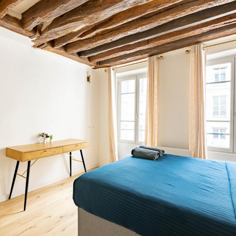 Appartement Quartier Fontaine Chatelet Les Halles Free Netflix - Appartement 1 Chambre - 14