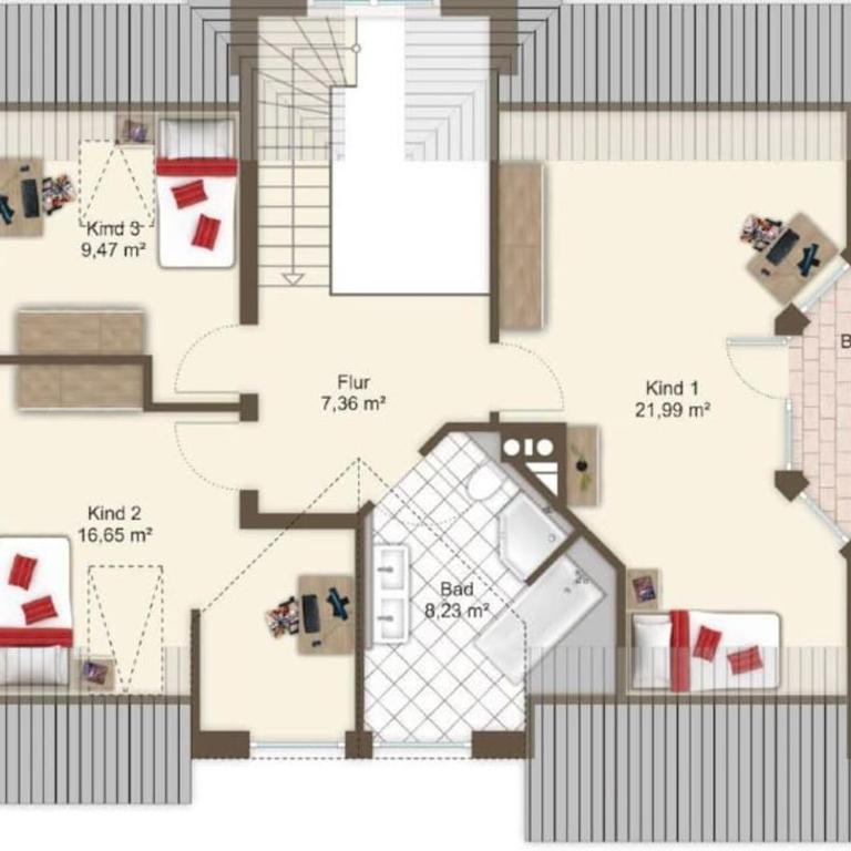 Phantastisches Haus mit Pool direkt in München - Three-Bedroom Villa - 7