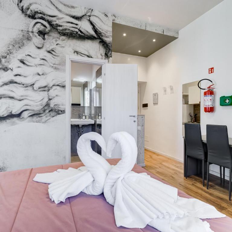 Suite le mura Vaticane "Residenze Romane " - Apartment mit 1 Schlafzimmer - 8