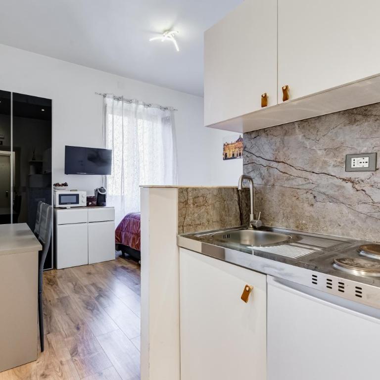 Suite le mura Vaticane "Residenze Romane " - Apartment mit 1 Schlafzimmer - 18