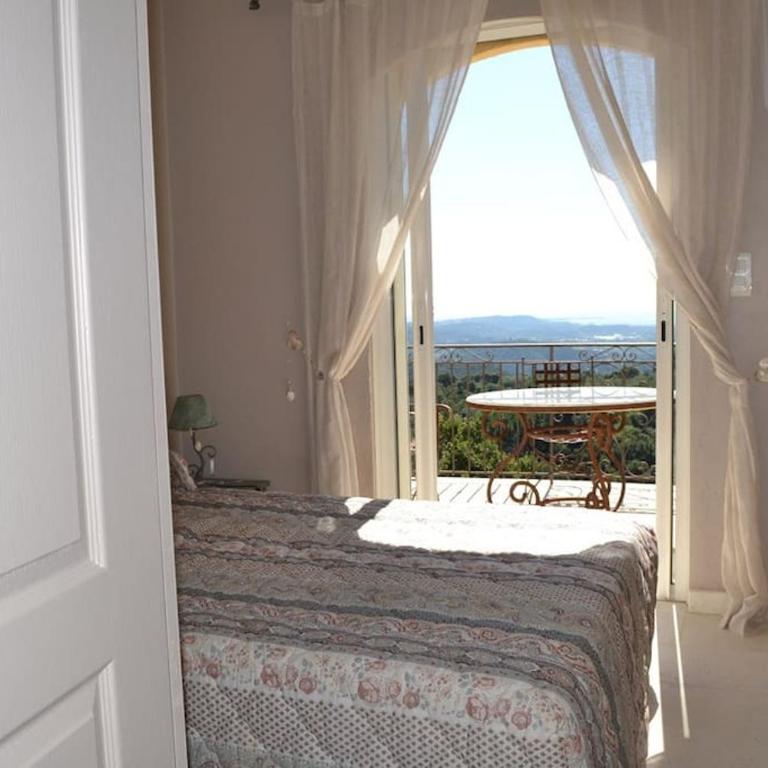 Villa Grasse vue mer exceptionnelle 8P piscine intérieure - Villa - 26