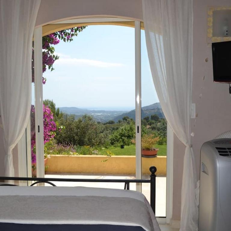 Villa Grasse vue mer exceptionnelle 8P piscine intérieure - Villa - 35