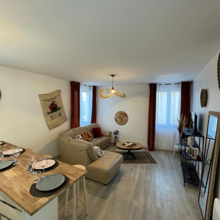 T4 Lumineux proche Centre Ville Narbonne & Des Grands Buffets 2 étoiles - Apartment mit 3 Schlafzimmern - 8