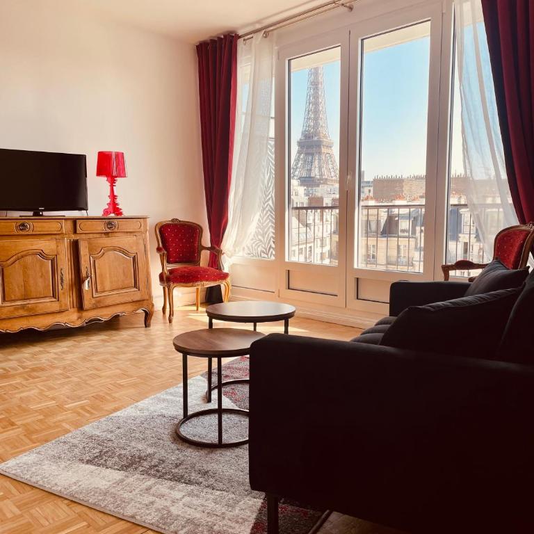 Vue imprenable sur la Tour Eiffeil - Appartement 1 Chambre - 8
