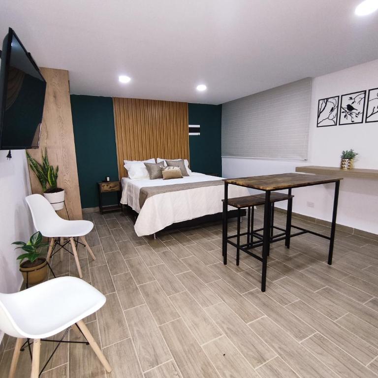 Apartaestudio moderno y privado en Medellin - Apartamento de 1 dormitorio - 4