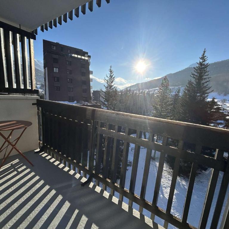 Studio fonctionnel 3 couchages, balcon, proche pistes et commodités - Serre Chevalier Vallée - Appartement 1 Chambre - 7