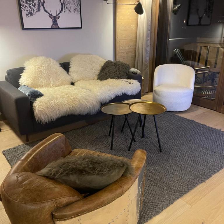 Appartement standing face mont blanc piscine - Appartement 1 Chambre - 3
