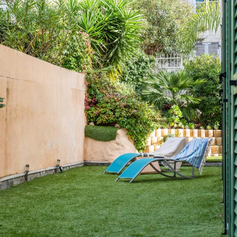 Rez-de-jardin Palm Beach piscine plages à pied - Appartement - 37