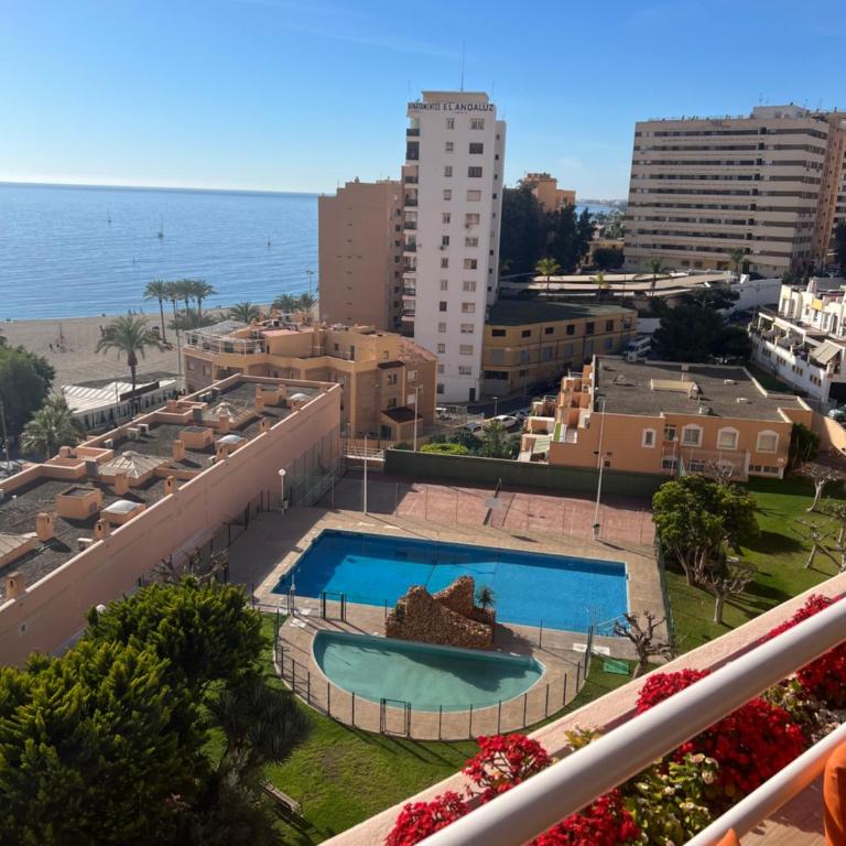 Ático 1ª línea de playa en Puerto de Aguadulce - Apartamento con vistas al mar - 2