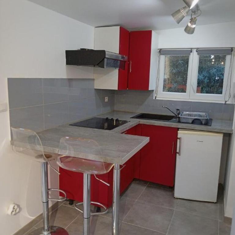 Studio climatisé indépendant de 24m² - Appartement 1 Chambre - 7