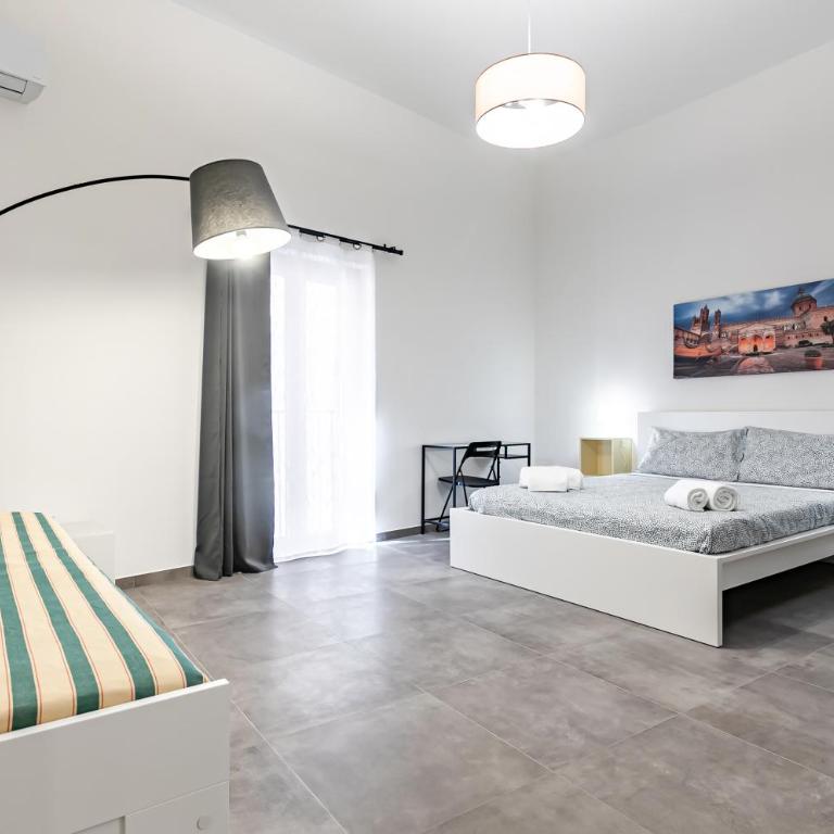 GuestHost - Palazzo dei Normanni & Ballarò Roomy Modern Apt x9 - Appartamento con 3 Camere da Letto - 1