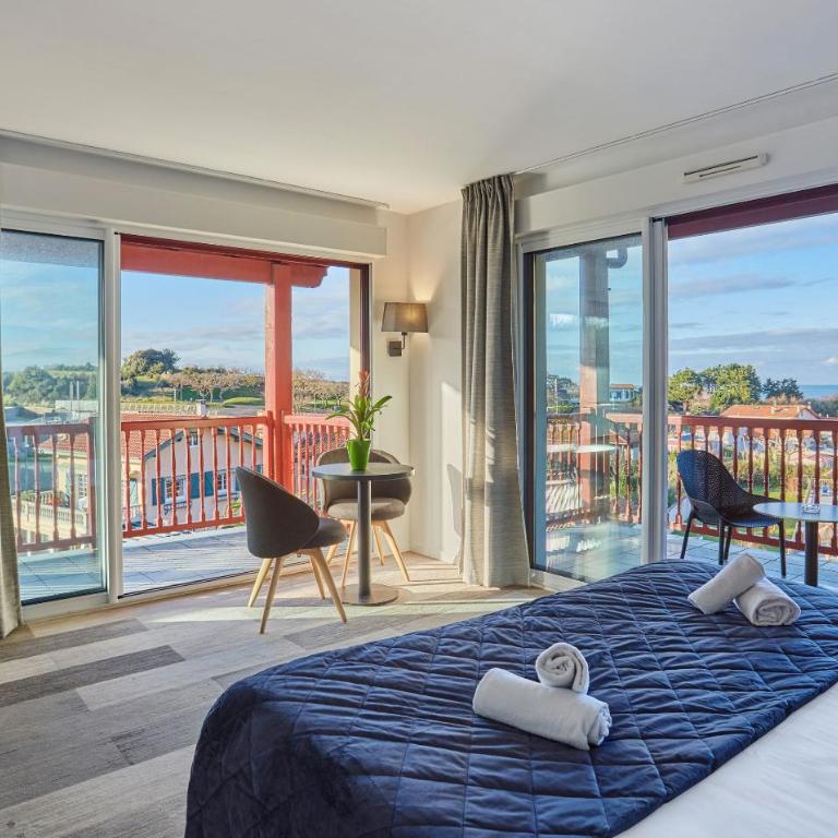Hôtel Erromardie Plage by Odalys - Chambre Double Océan - 1