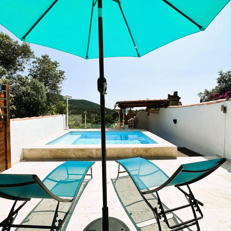 Mazet de la Treille, climatisé avec piscine privée pour 4 pers Domaine privé - Maison de Vacances - 6