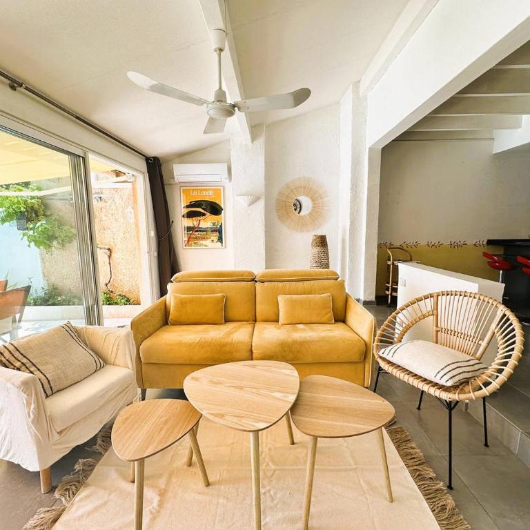 Mazet de la Treille, climatisé avec piscine privée pour 4 pers Domaine privé - Maison de Vacances - 11