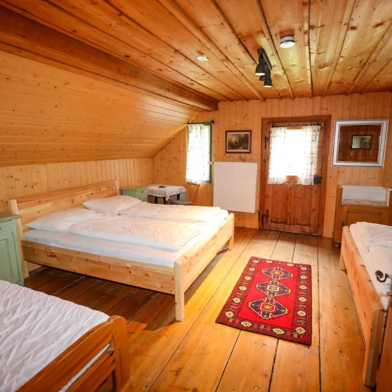 Die weisse Wand Almen - Chalet mit Dusche - 19
