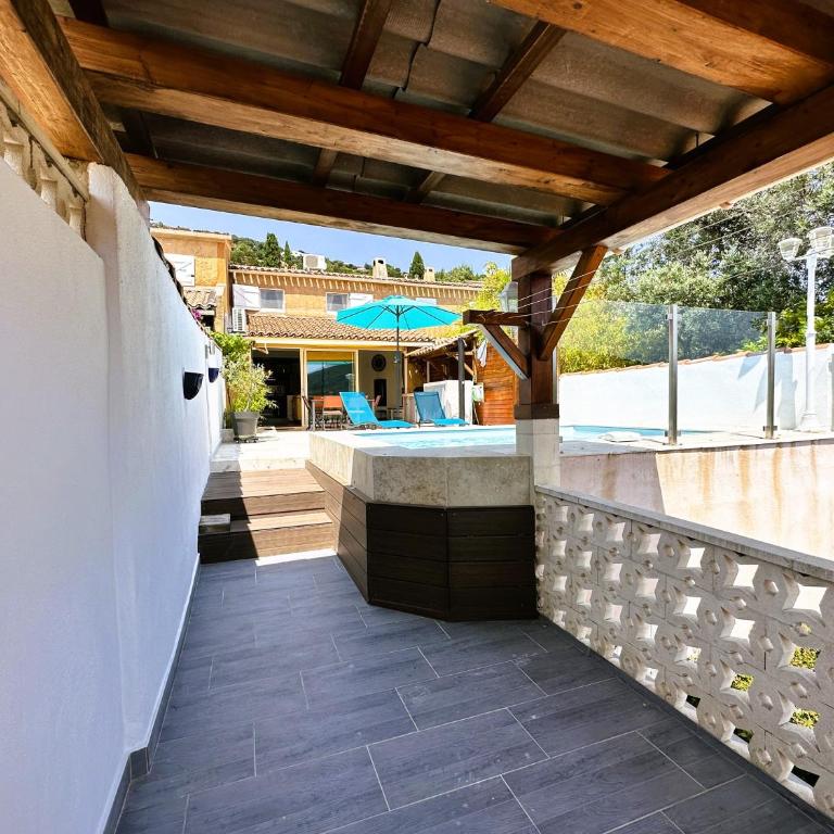 Mazet de la Treille, climatisé avec piscine privée pour 4 pers Domaine privé - Maison de Vacances - 9