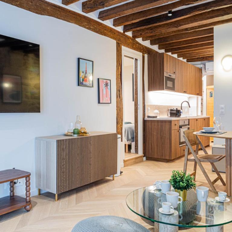 Lavie Maison AC & Jacuzzi - Appartement Supérieur avec Sauna - 8