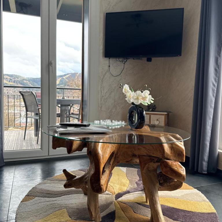 la ruche Bel appartement avec terrasse, magnifique vue , 2 spa - Appartement 1 Chambre - 10