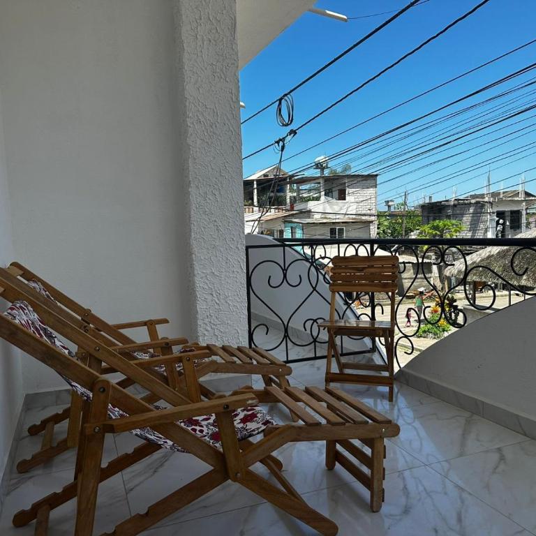 Casa Palmamar - Habitación Doble Estándar con vistas al mar - 2 camas - 13