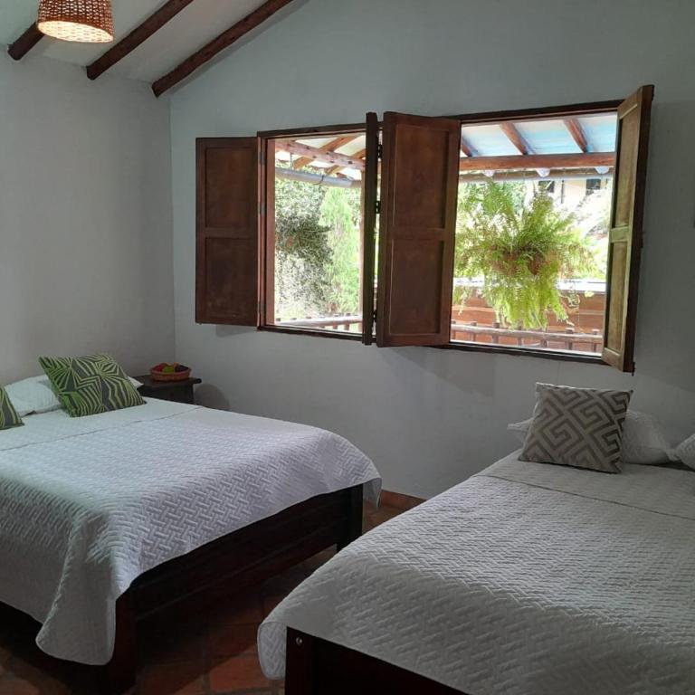 Hostal Sueño Real Campestre - Habitación Doble con baño privado - 2 camas - 5