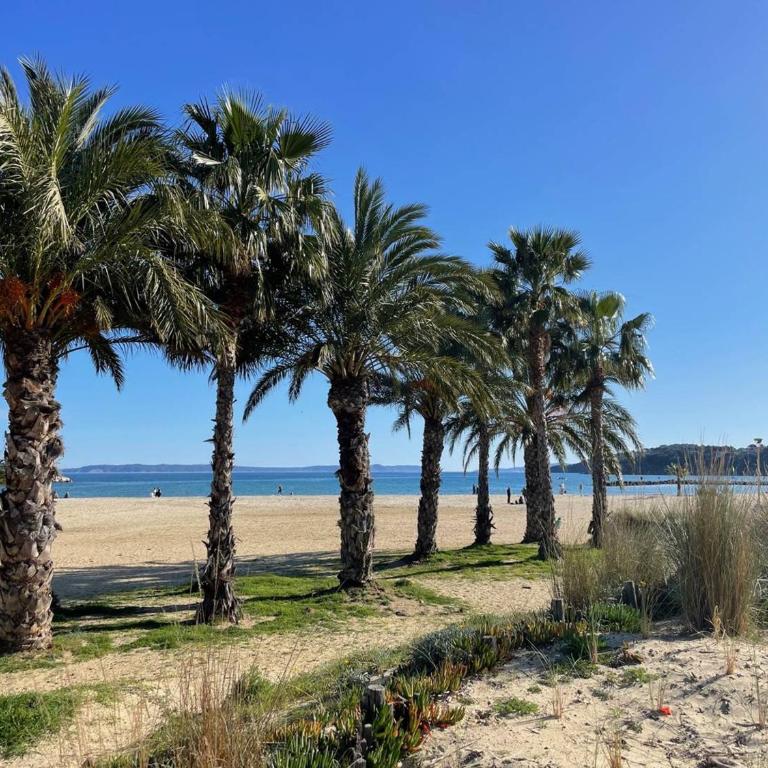 T2 climatisé 3* avec Loggia, Parking sécurisé, WiFi, proche plage - Bormes-les-Mimosas - FR-1-610-98 - Appartement - 4