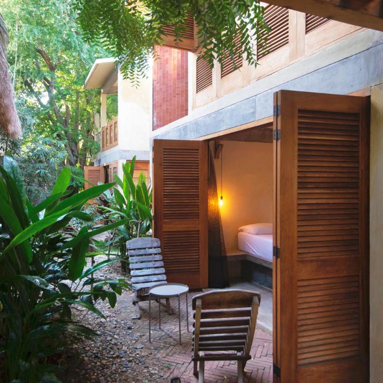 Agua de Coco - Habitación Doble con patio - 16