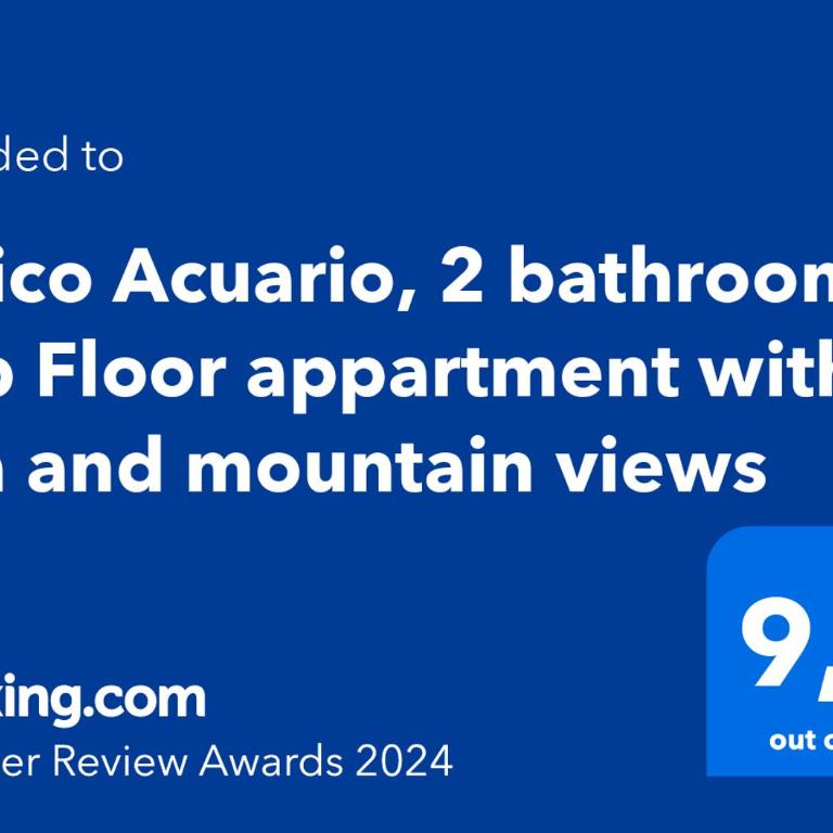 Attico Acuario, 2 bathrooms Top Floor appartment with Sea and mountain views - One-Bedroom Apartment - 36