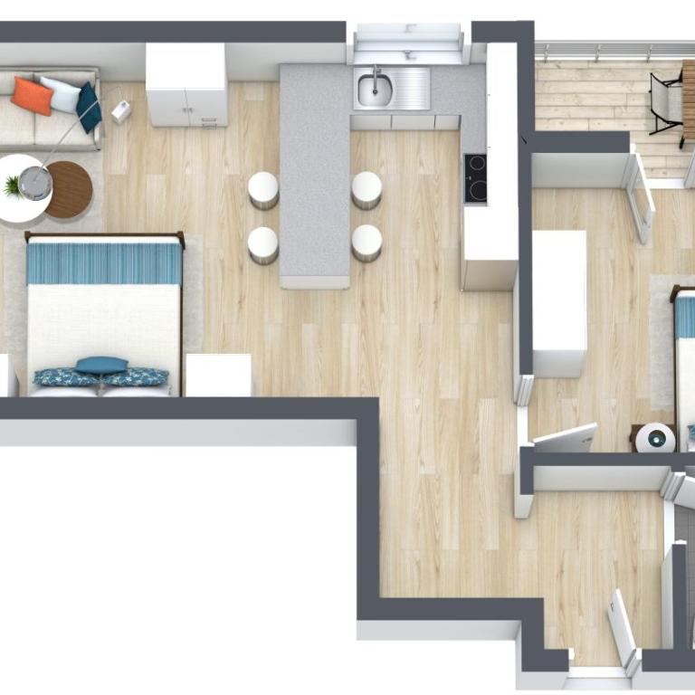 Ferienhaus Felicé - Apartamento de 1 dormitorio - 16