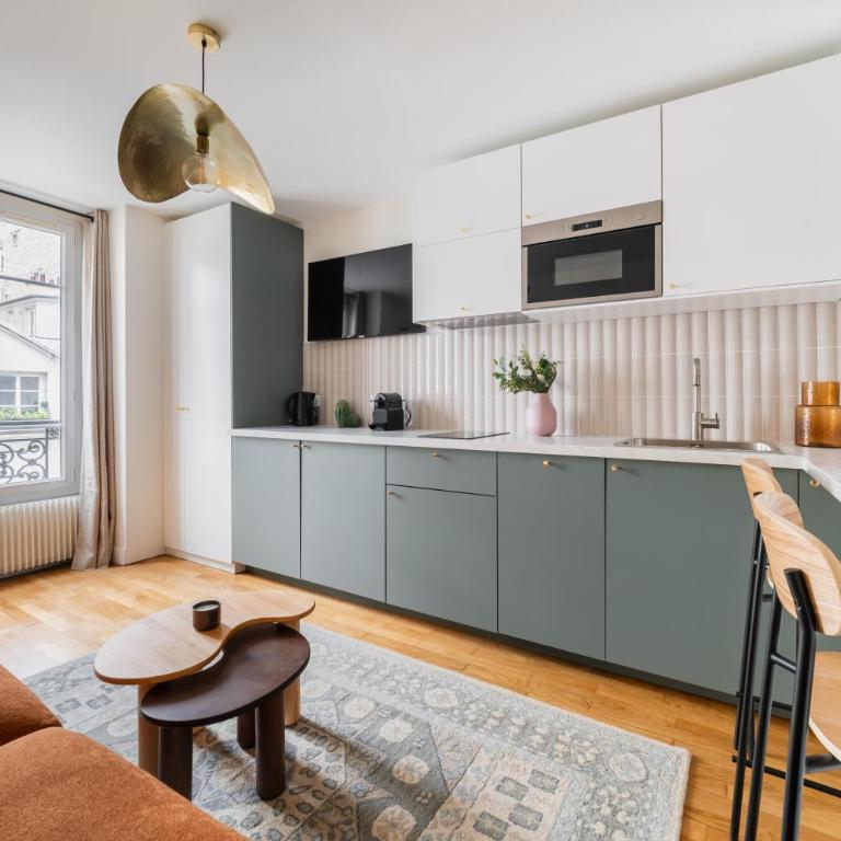 Brand New Luxury Flat in Parc Monceau - Batignolles - Apartment mit 1 Schlafzimmer - 5