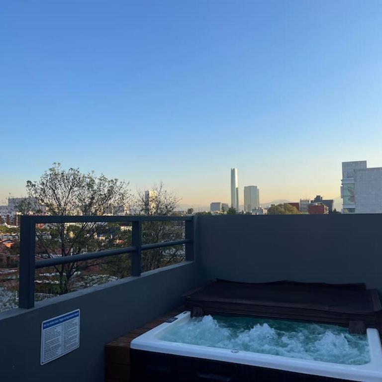 Jacuzzi para momentos especiales con AC - Apartamento de 1 dormitorio - 12