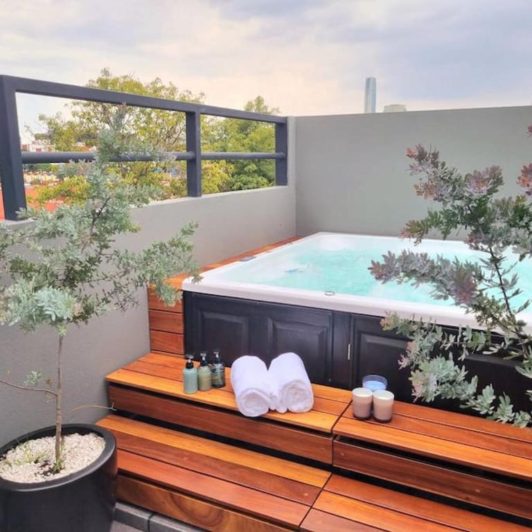 Jacuzzi para momentos especiales con AC - Apartamento de 1 dormitorio - 40