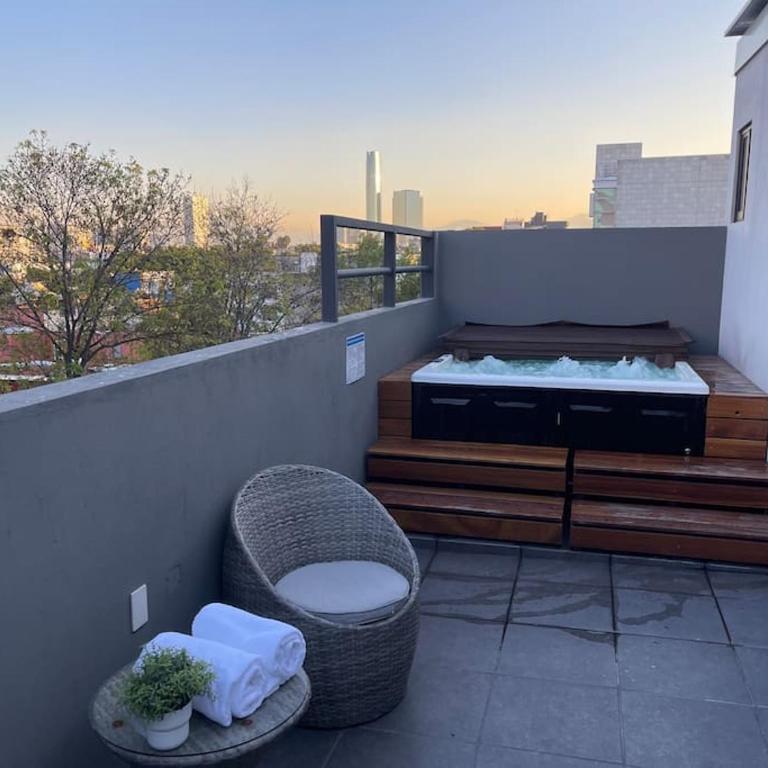 Jacuzzi para momentos especiales con AC - Apartamento de 1 dormitorio - 42