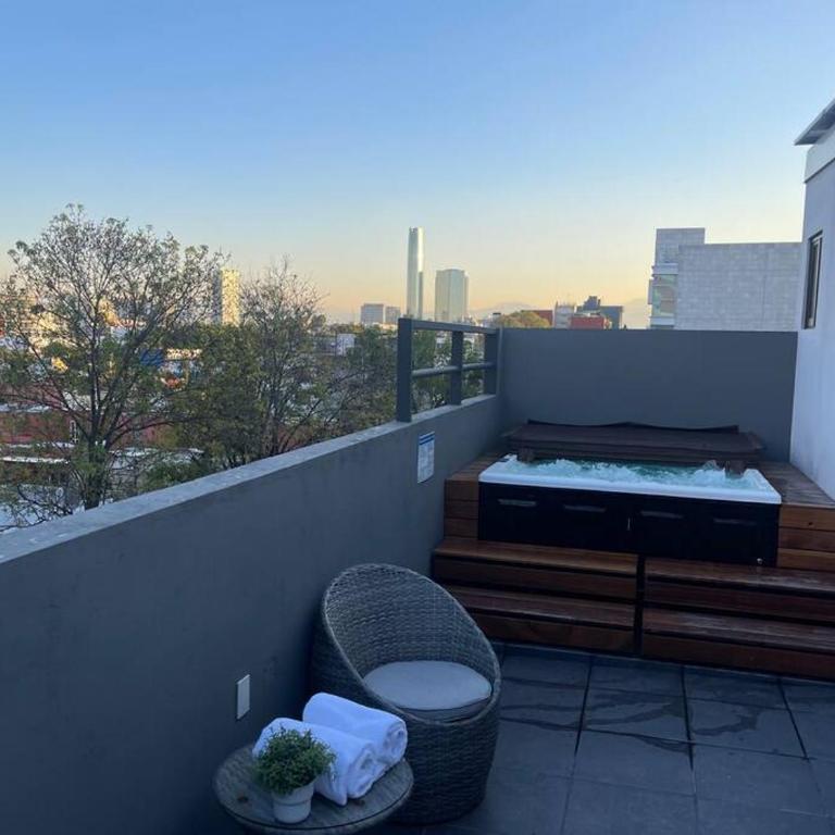 Jacuzzi para momentos especiales con AC - Apartamento de 1 dormitorio - 53