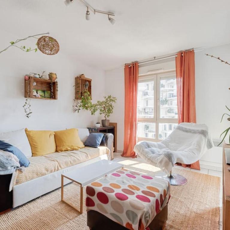 Le Parnasse : T2, vue sur le Lez, tram à proximité - Appartamento con 1 Camera da Letto - 1